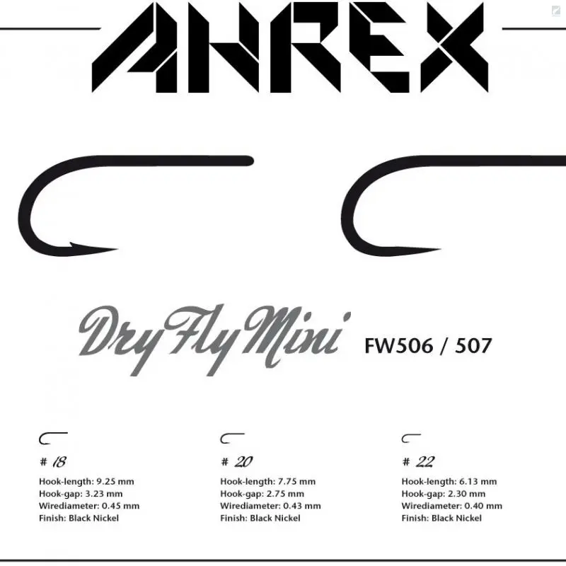 Ahrex FW507 - Dry Fly Mini Barbless 2 Ahrex FW507 - Dry Fly Mini Barbless - Bild 2