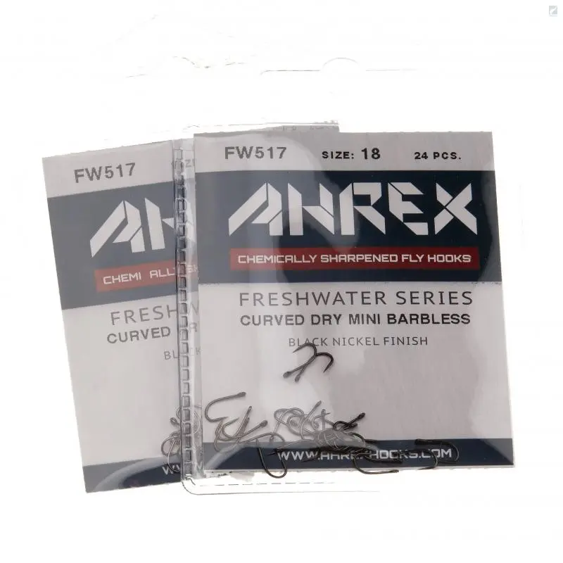 Ahrex FW517 - Curved Dry Mini Barbless 3 Ahrex FW517 - Curved Dry Mini Barbless - Bild 3