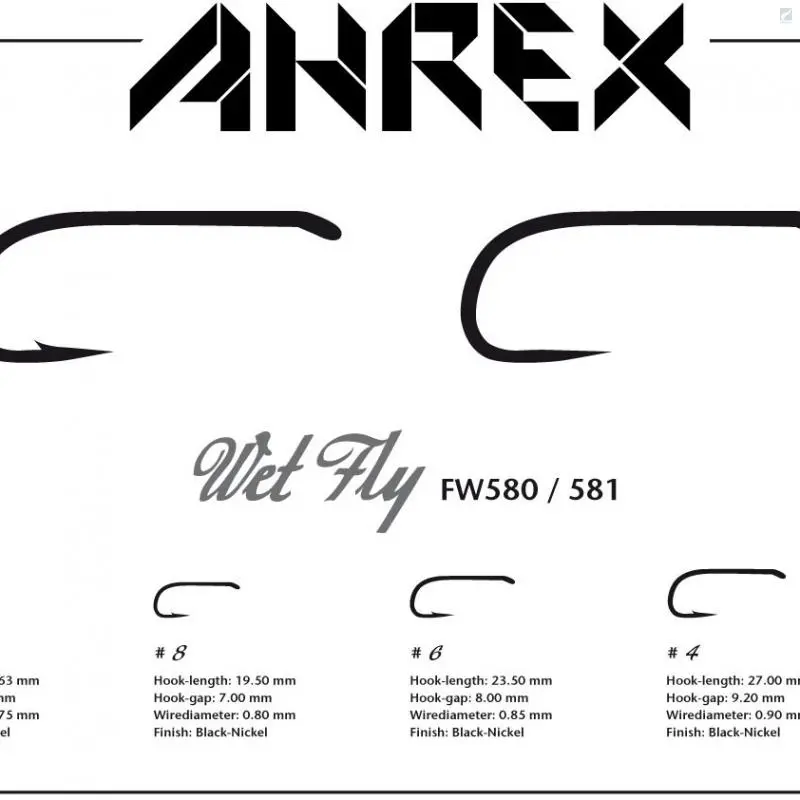 Ahrex FW581 - Wet Fly Barbless 2 Ahrex FW581 - Wet Fly Barbless - Bild 2