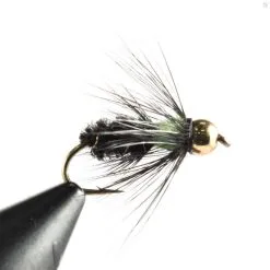 Unique Flies Bead Head Black Devil