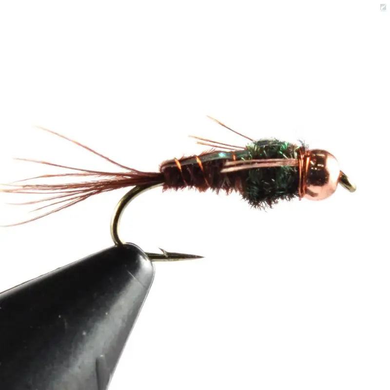 Unique Flies Bead Head Flashback Pheasant Tail Nymph 1 Unique Flies Bead Head Flashback Pheasant Tail Nymph