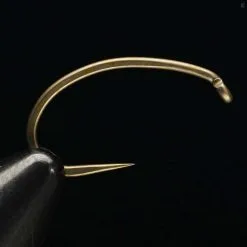 Daiichi 1920 Barbless Scud Hook - Matte Bronze