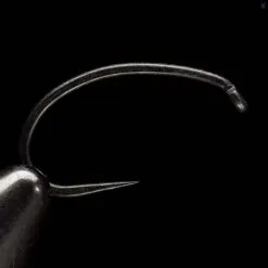 Daiichi 1929 Barbless Scud Hook - Matte Black