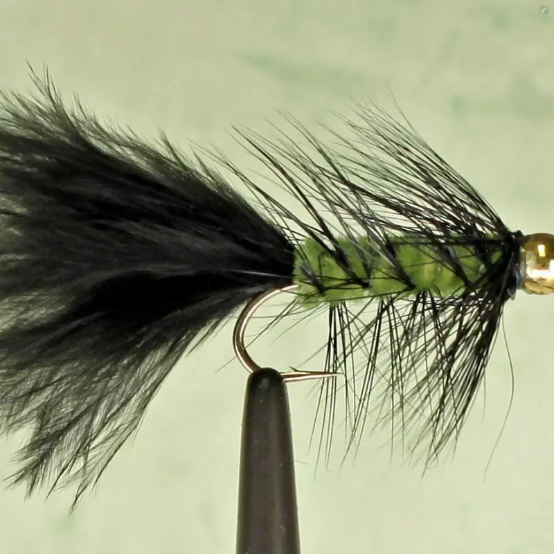 Fulling Mill Gold Nugget Woolly Bugger (Leech) 2 Fulling Mill Gold Nugget Woolly Bugger (Leech) - Bild 2