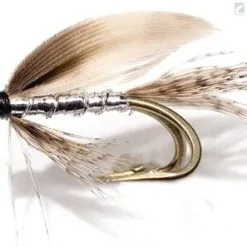 Unique Flies March Brown Double Hook