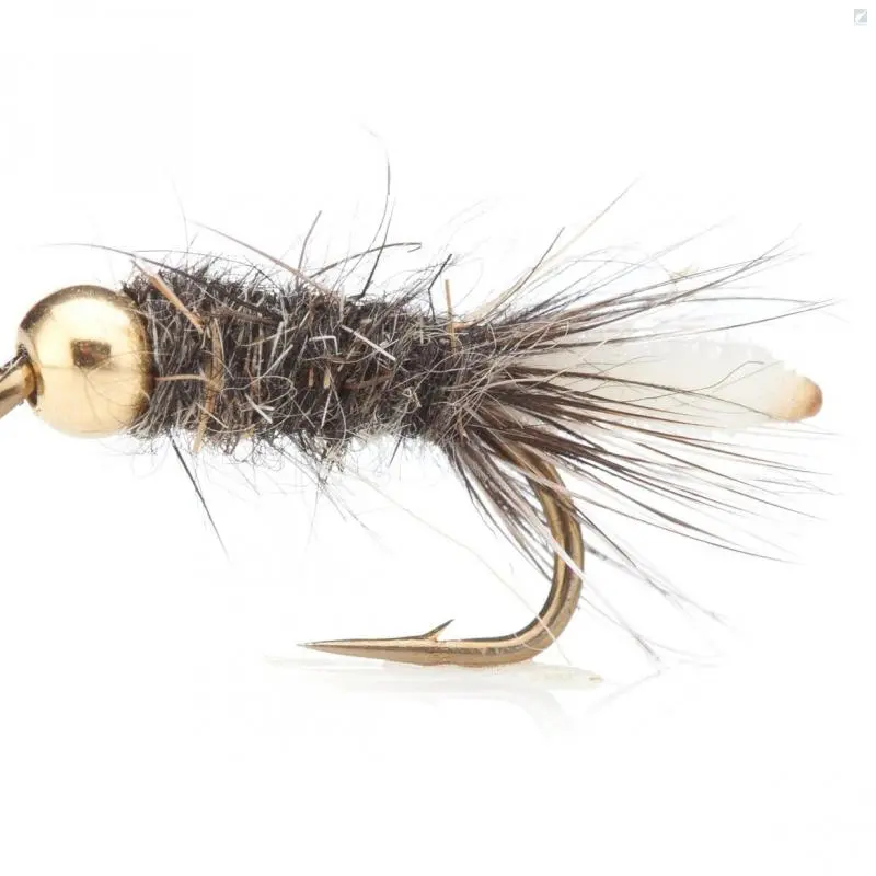 Unique Flies Peeping Caddis Bead Head Grey 1 Unique Flies Peeping Caddis Bead Head Grey