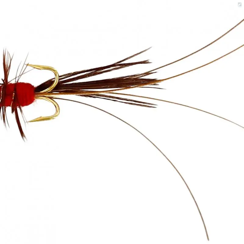 Unique Flies Red Francis Gold Treble 1 Unique Flies Red Francis Gold Treble