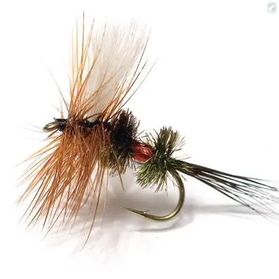Unique Flies Royal Wulff Brown 1 Unique Flies Royal Wulff Brown