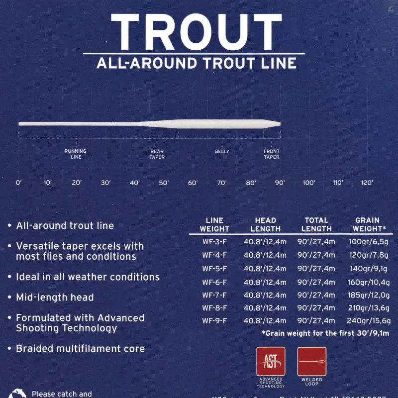 Scientific Anglers Frequency Trout 2 Scientific Anglers Frequency Trout - Bild 2