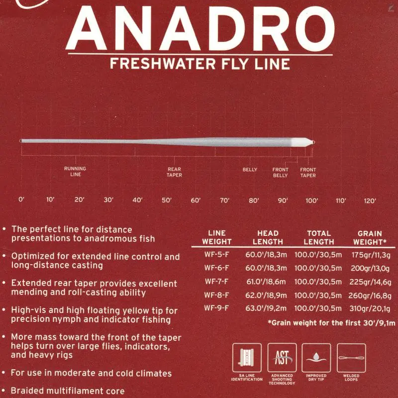 Scientific Anglers Mastery Anadro 2 Scientific Anglers Mastery Anadro - Bild 2