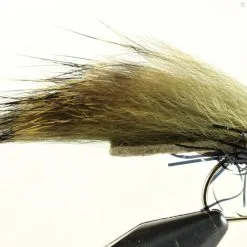 Fulling Mill SR Black Tipped Olive Zonker