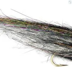 Fulling Mill Super Tinsel Skullhead Silver & Black